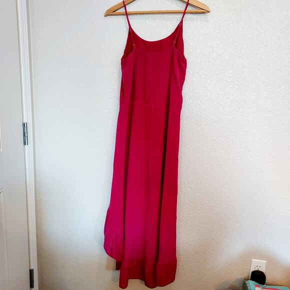 Anthro's Sunday in Brooklyn Fuchsia High Low Dress Size XS - Picture 6 of 12
